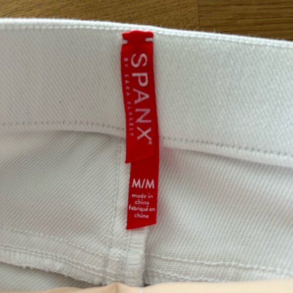 SPANX Jean-ish Ankle Leggings Regular Inseam in White Size Medium - Picture 14 of 16